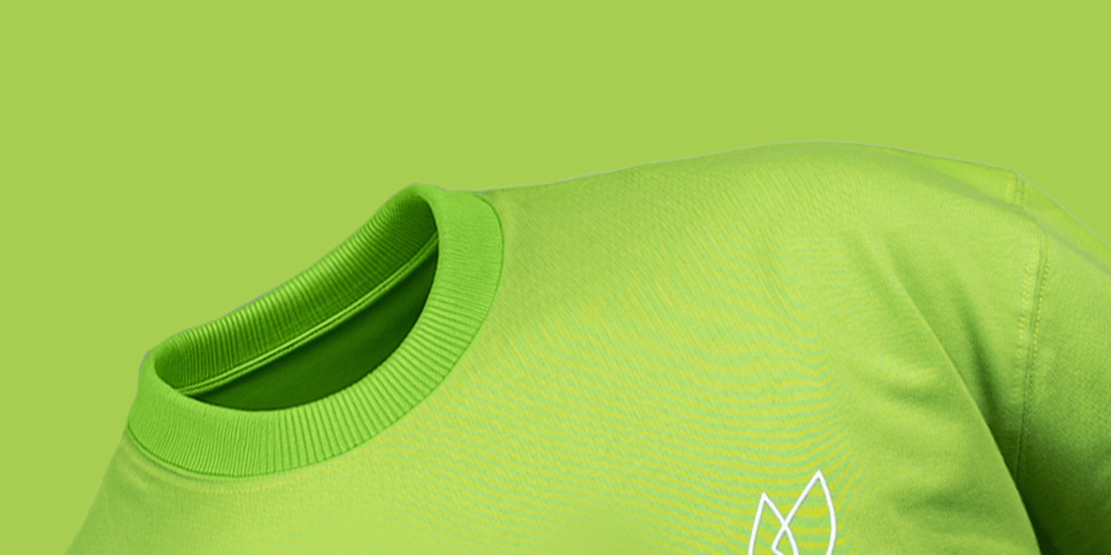 Neon Green Oversized Floral Graphic T-Shirt for Men